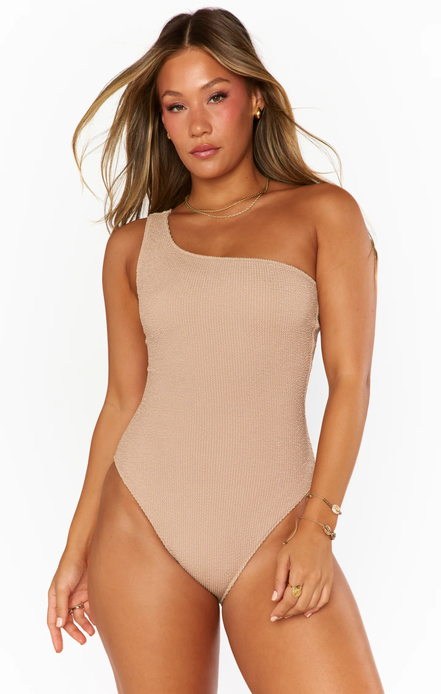 Anchor One Piece ~ Latte Scrunch - Image 3