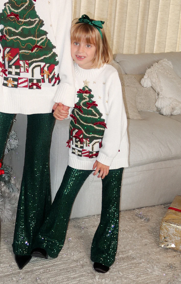 Baby Bells ~ Emerald Sequins