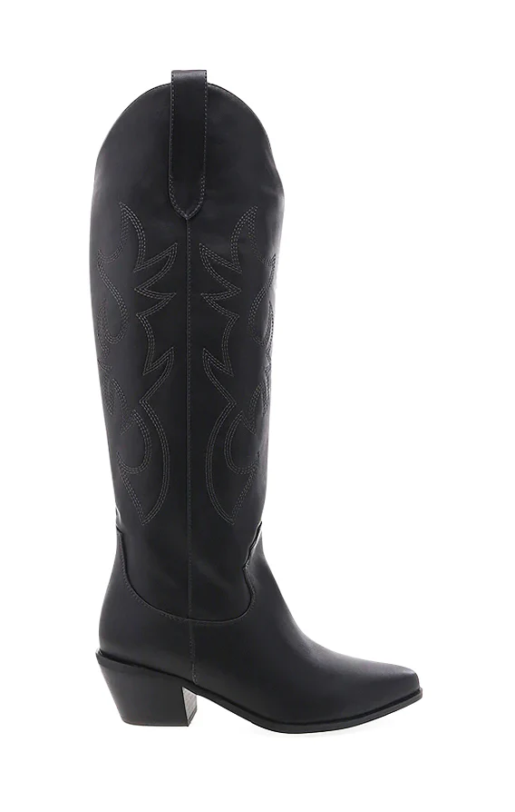Billini Urson Wide Calf Boot ~ Black - Image 4