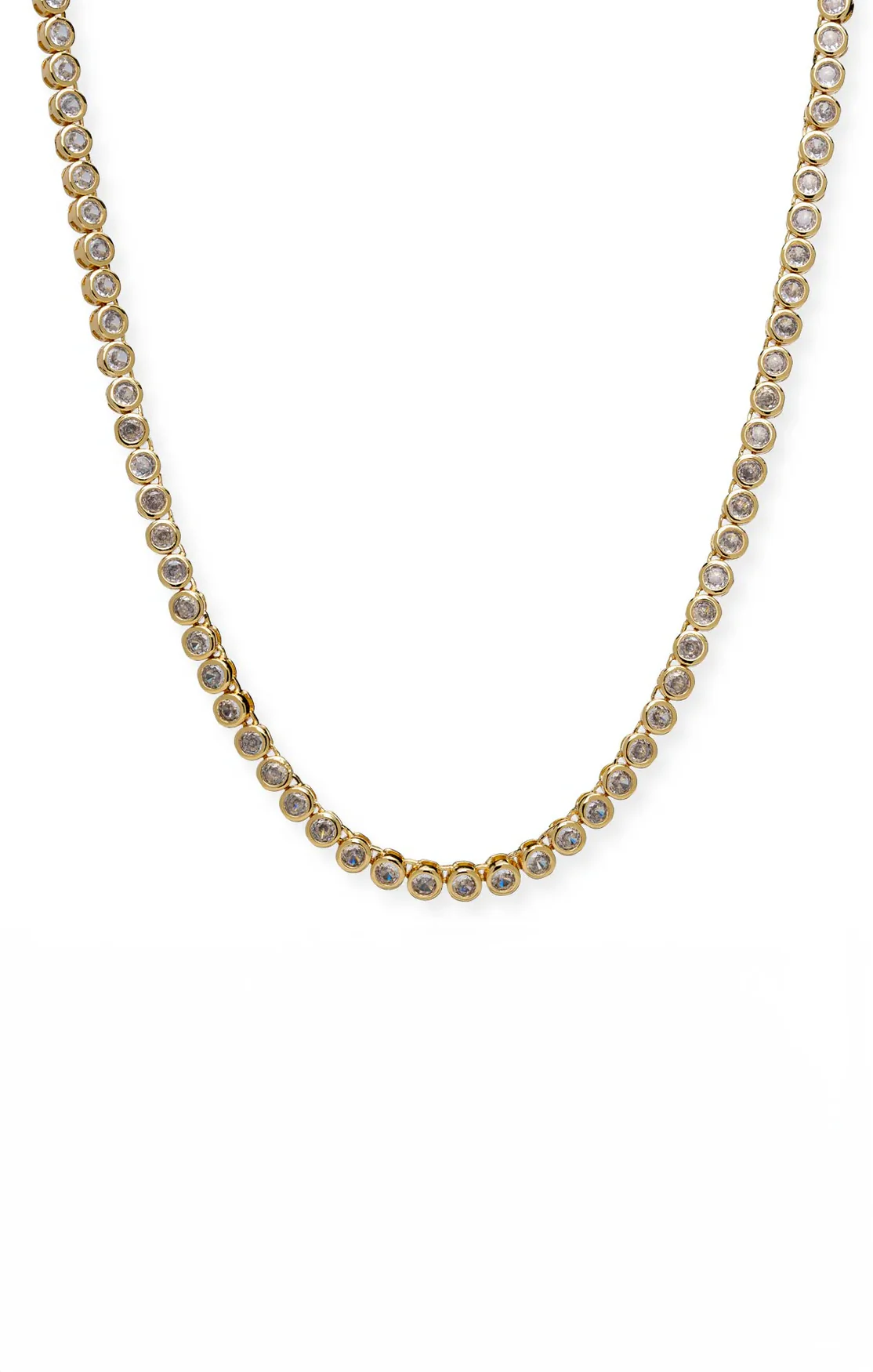 Bracha Mali Tennis Necklace ~ Gold - Image 2