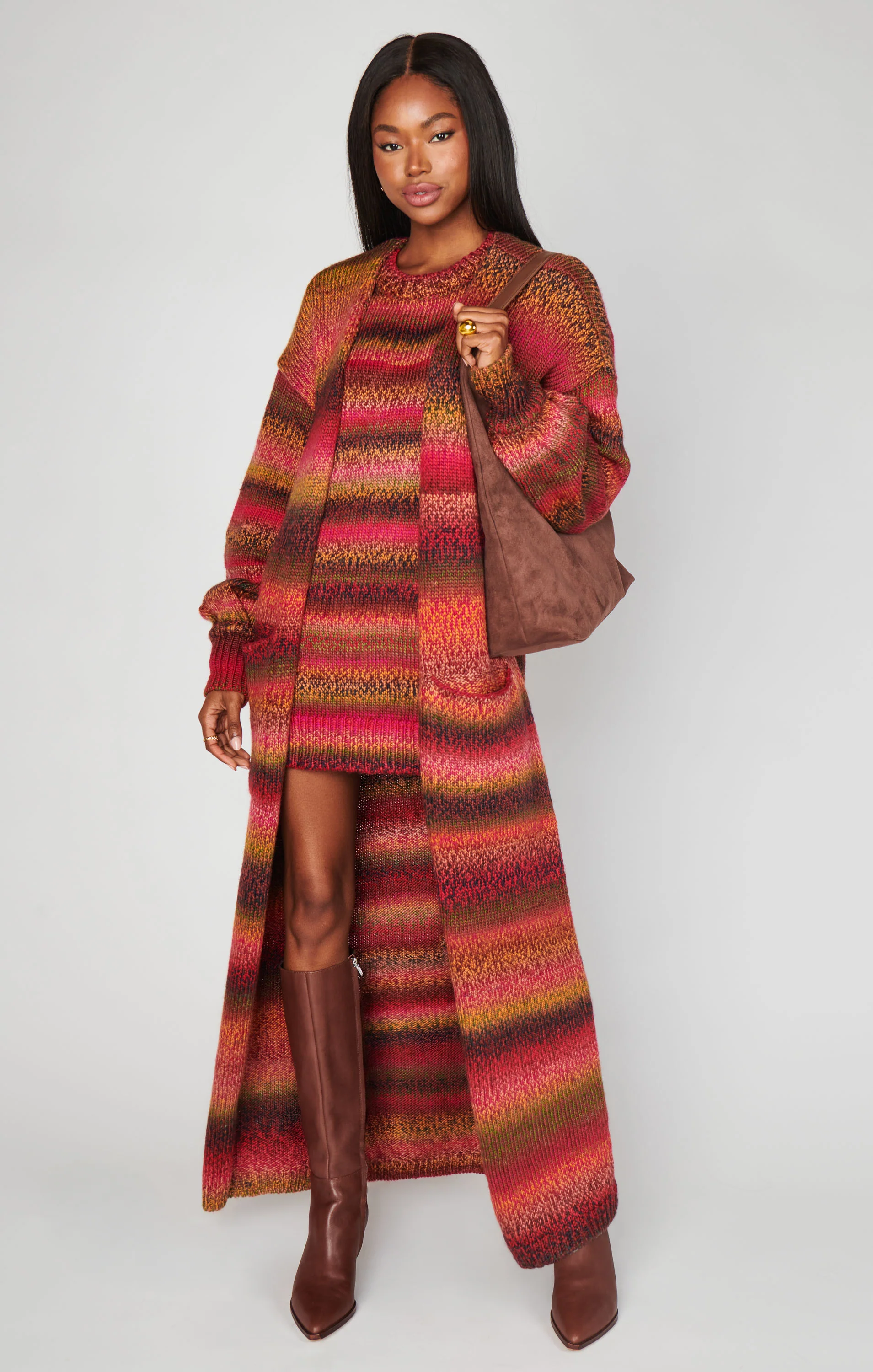 Canyon Tunic Sweater ~ Mood Ring Knit - Image 4