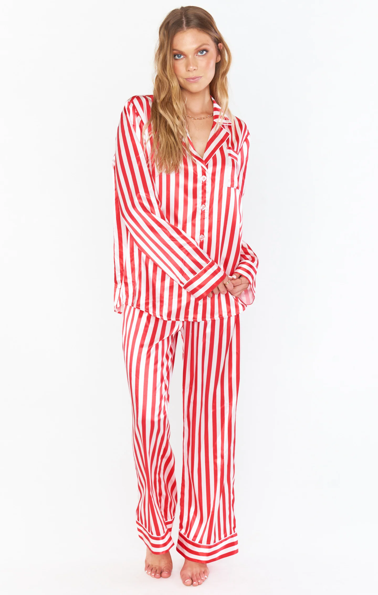 Classic PJ Set ~ Peppermint Stripe - Image 17
