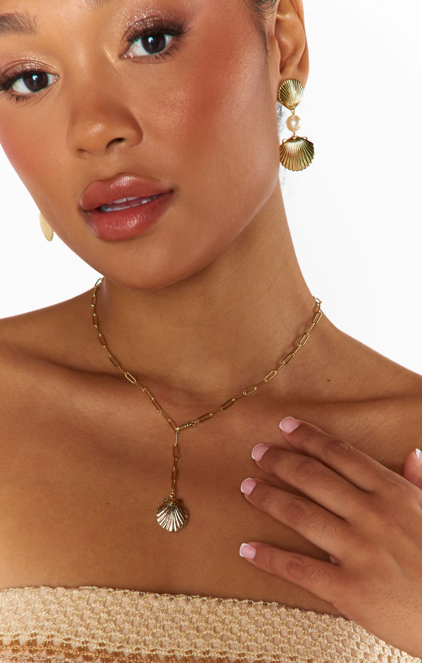 Faithy Jewels Palm Beach Earring ~ Gold - Image 3