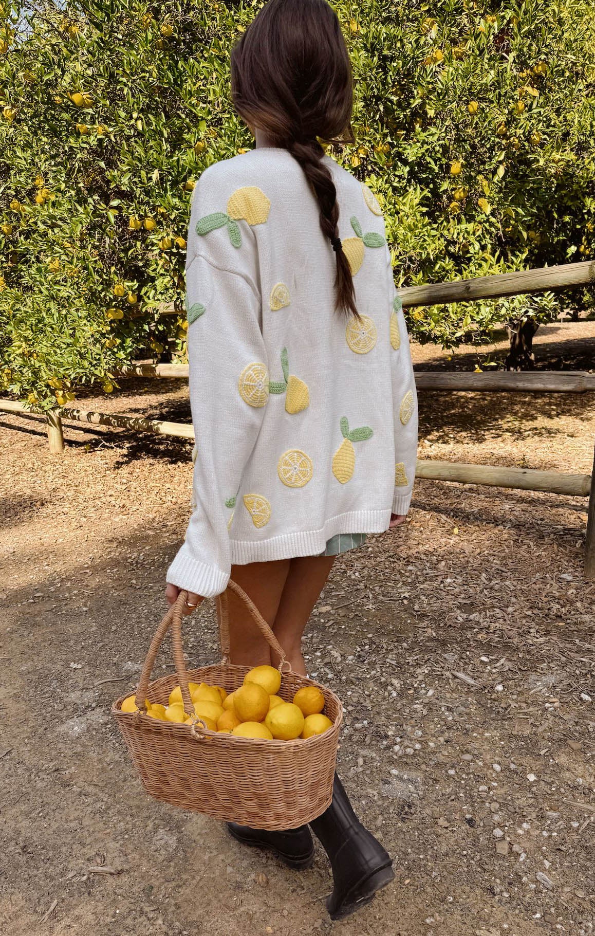 Go To Sweater ~ Lemon Sorbet Knit - Image 2