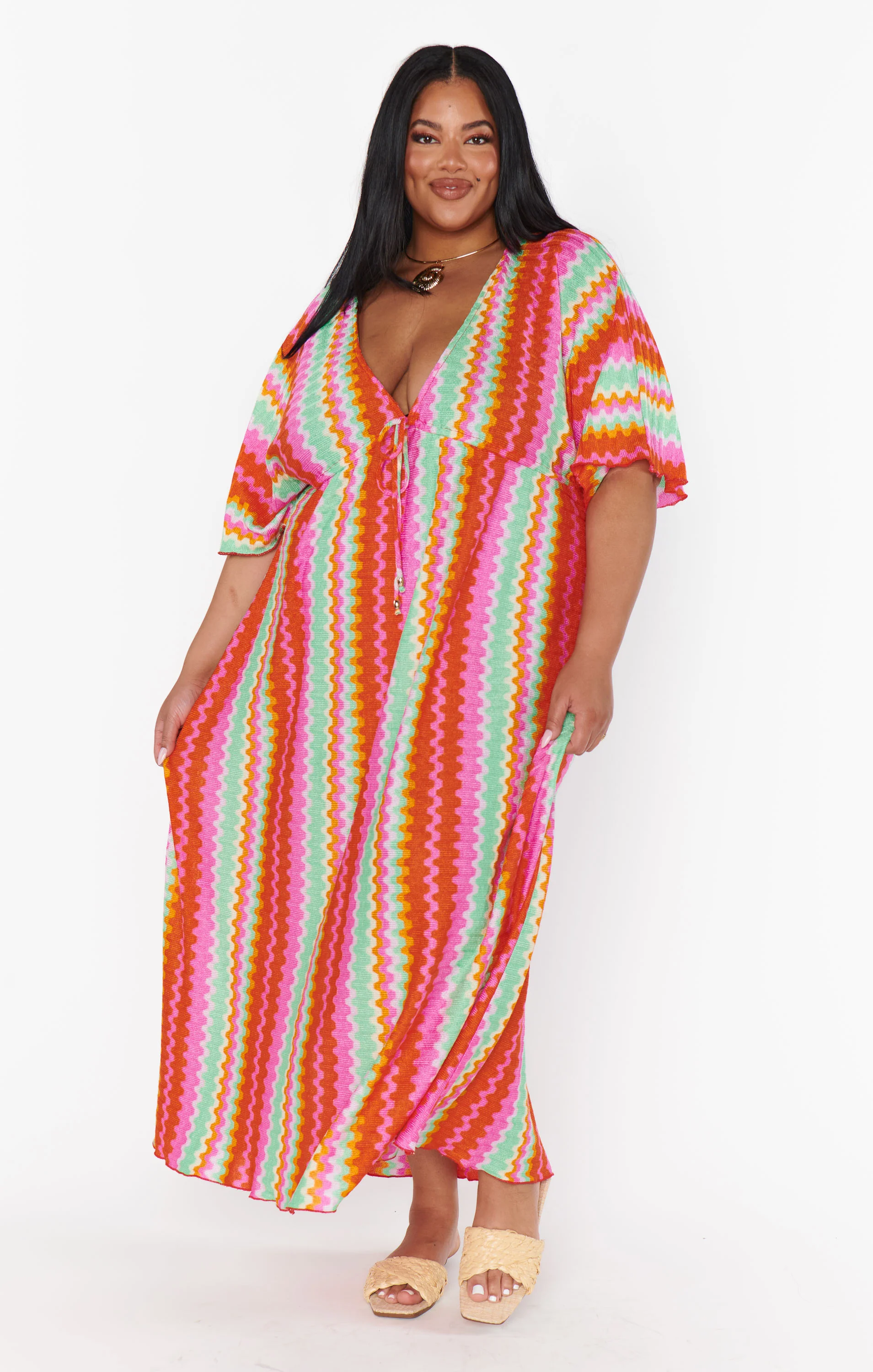 Kenzie Maxi Dress ~ Cabo Groovy Knit - Image 4