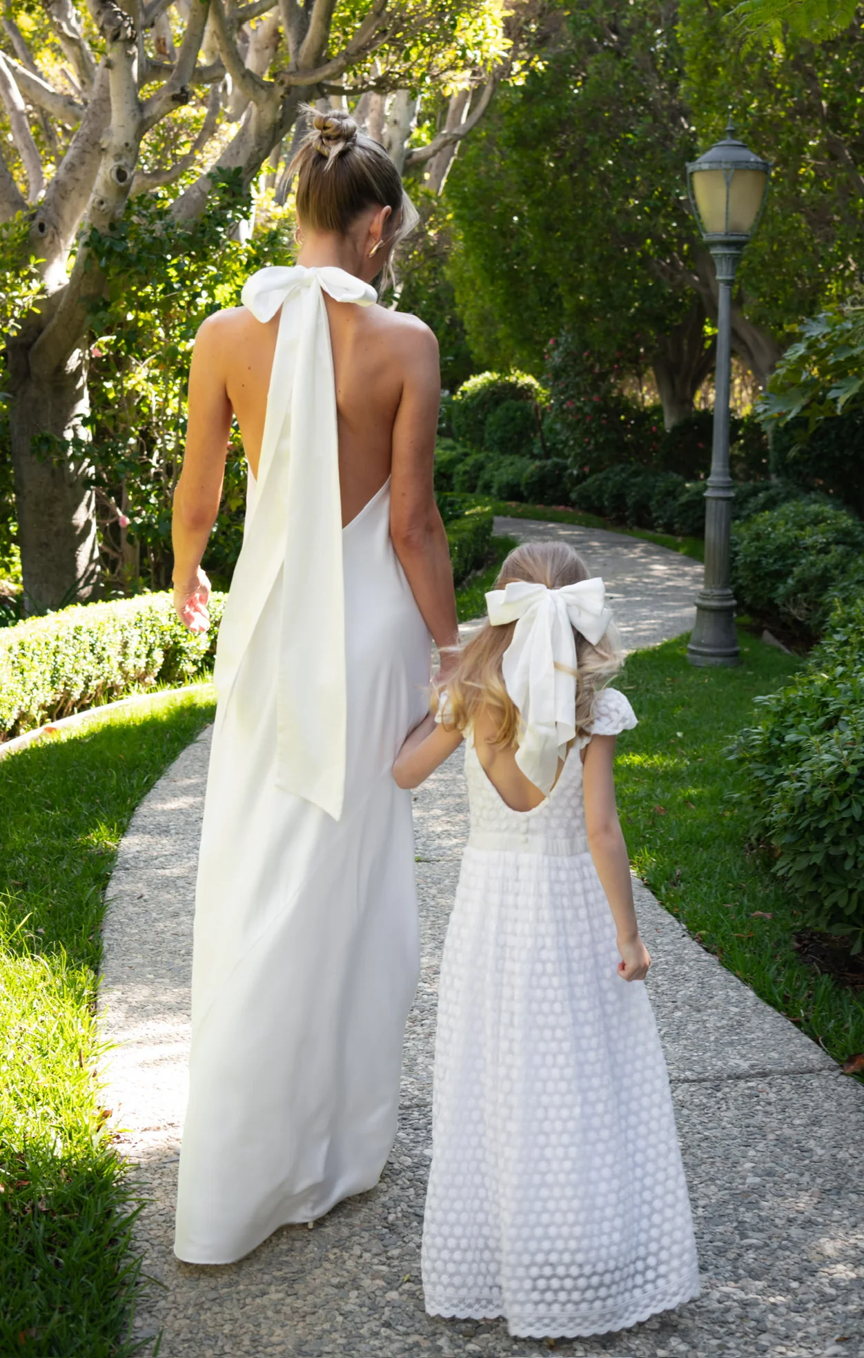 Lisa Maxi Dress ~ Ivory Luxe Satin - Image 6