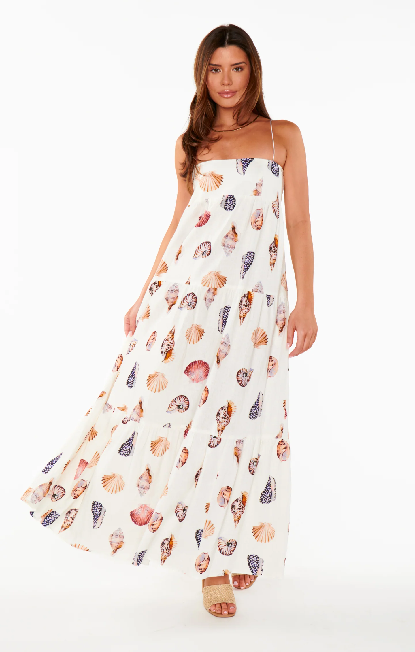 Long Weekend Maxi Dress ~ Shell Linen - Image 14