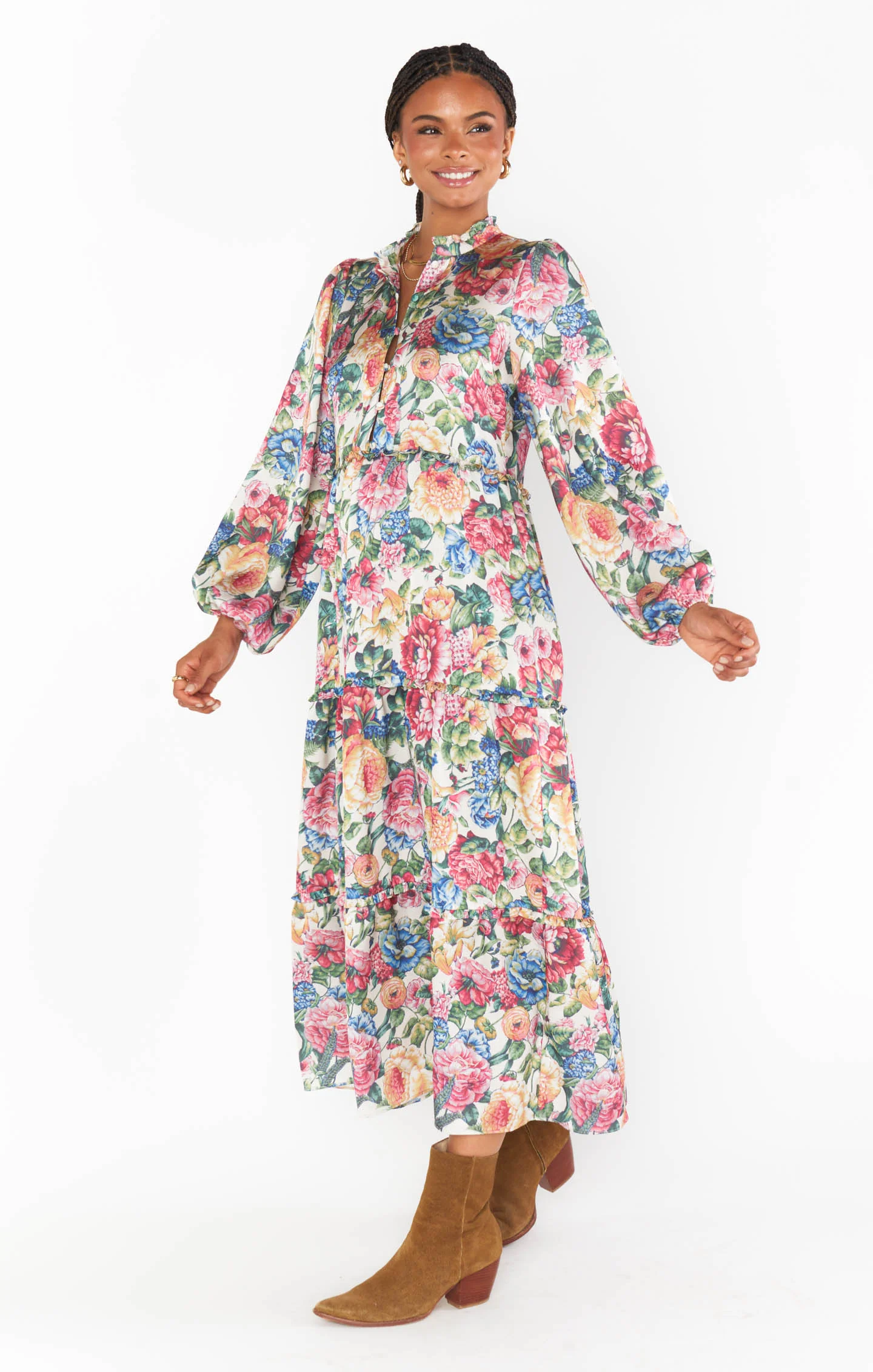 Loretta Maxi Dress ~ Dusty Meadows - Image 2