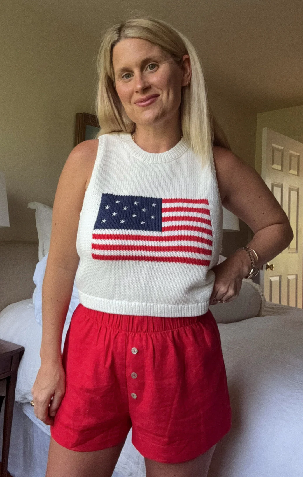 Milo Tank ~ Flag Knit - Image 3