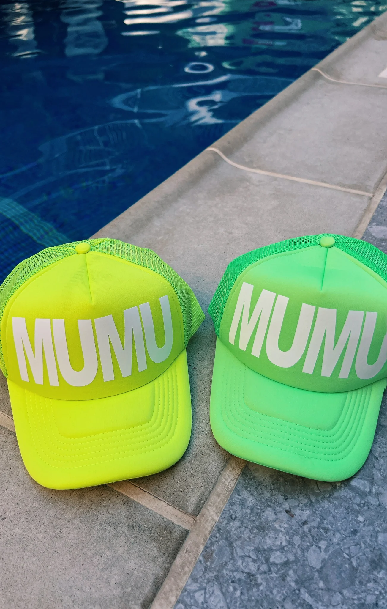 MUMU Trucker Hat ~ Neon Yellow - Image 8