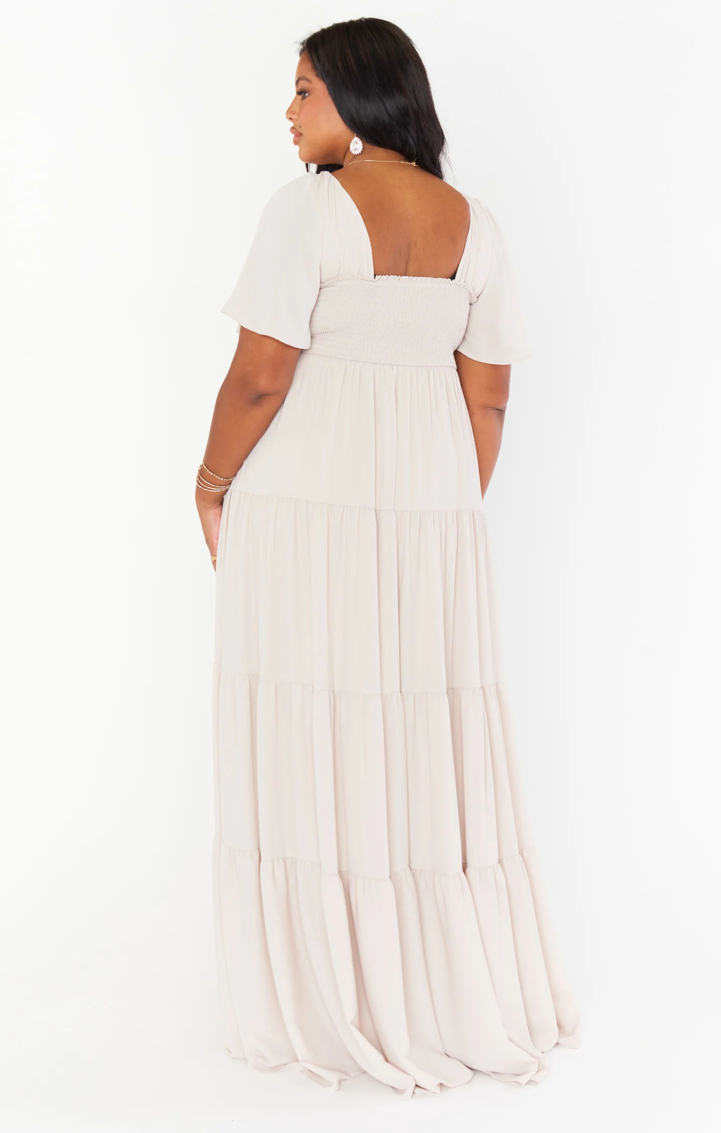 Nicole Maxi Dress ~ Show Me The Ring Crisp - Image 12
