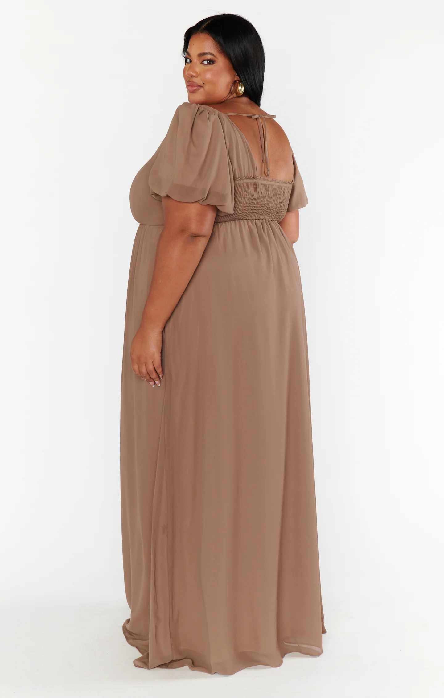 Nora Maxi Dress ~ Dune Chiffon - Image 9