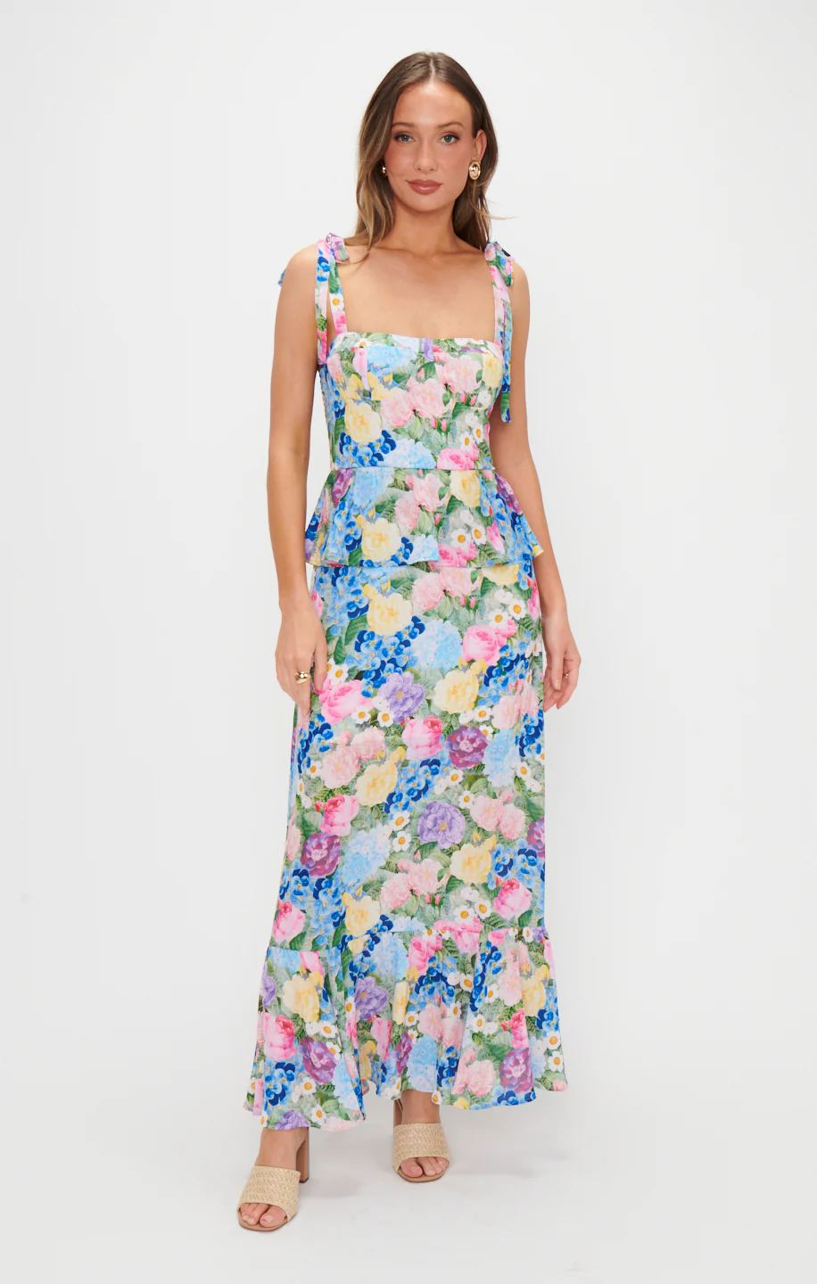 Paxton Midi Dress ~ Flower Shop - Image 6