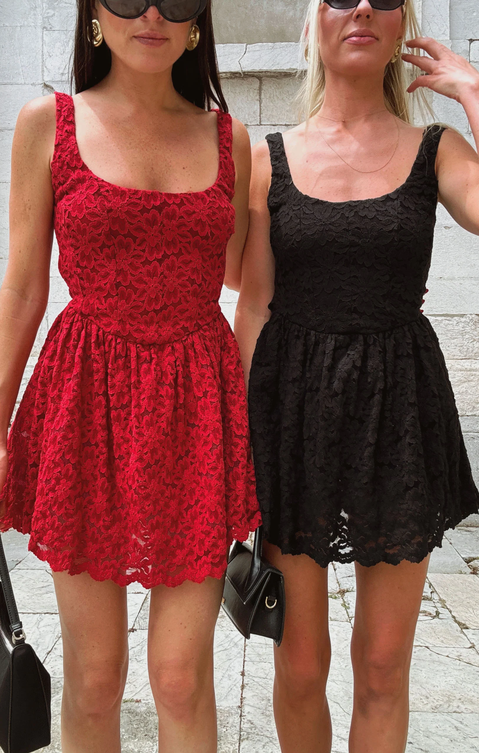 Ricci Skort Dress ~ Black Lace - Image 6