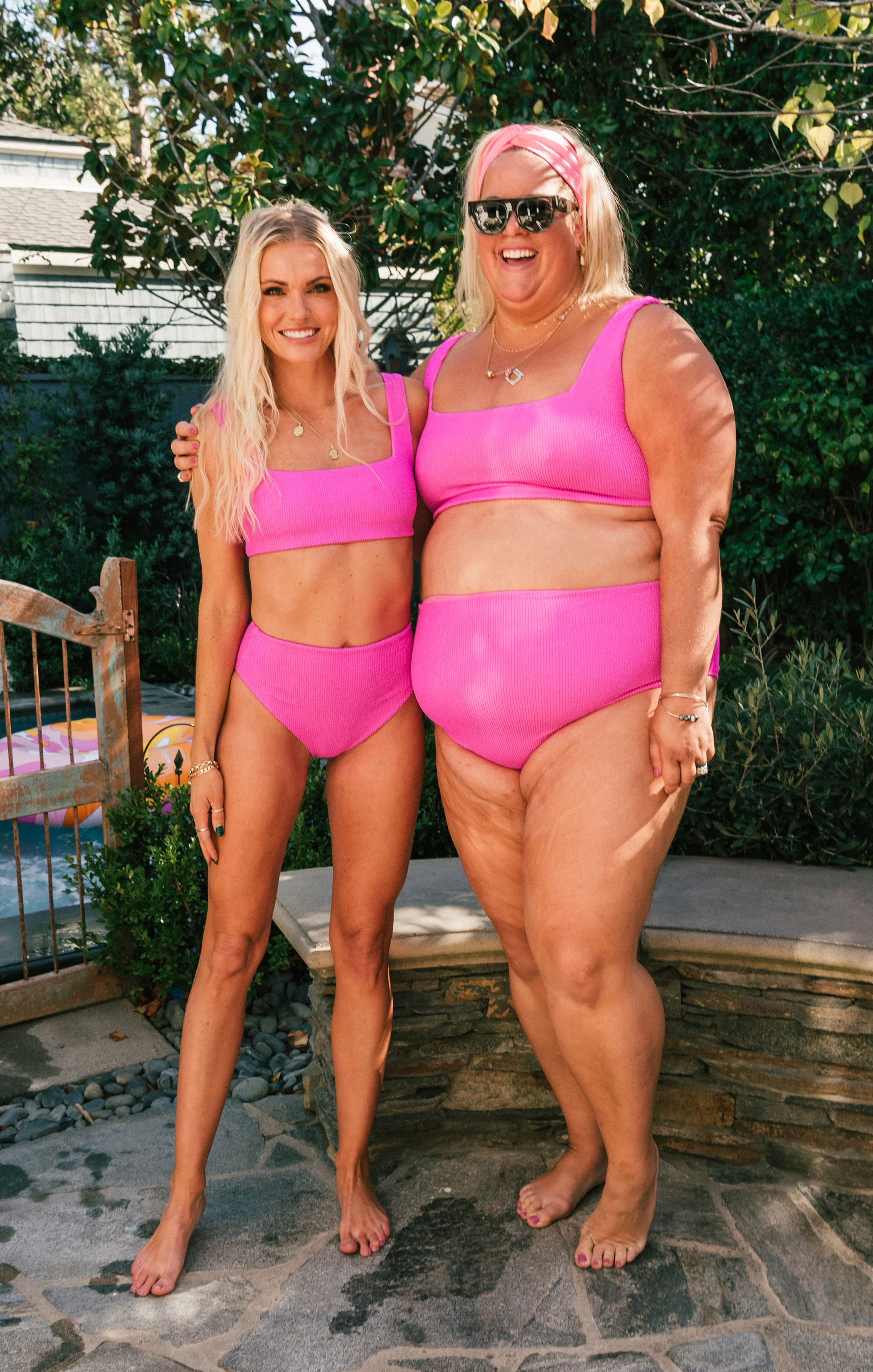 Sail Bottom ~ Hot Pink Scrunch - Image 2