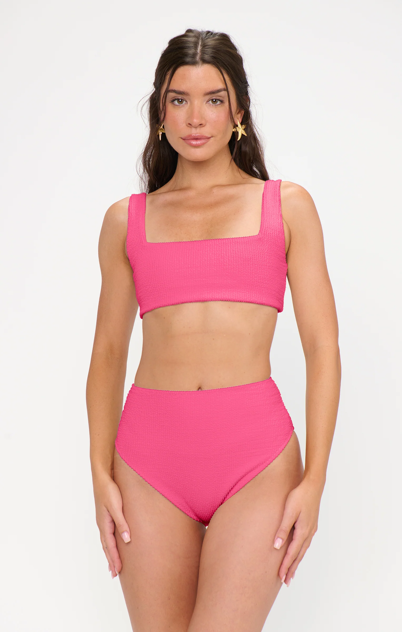 Sail Bottom ~ Strawberry Pink Scrunch - Image 4
