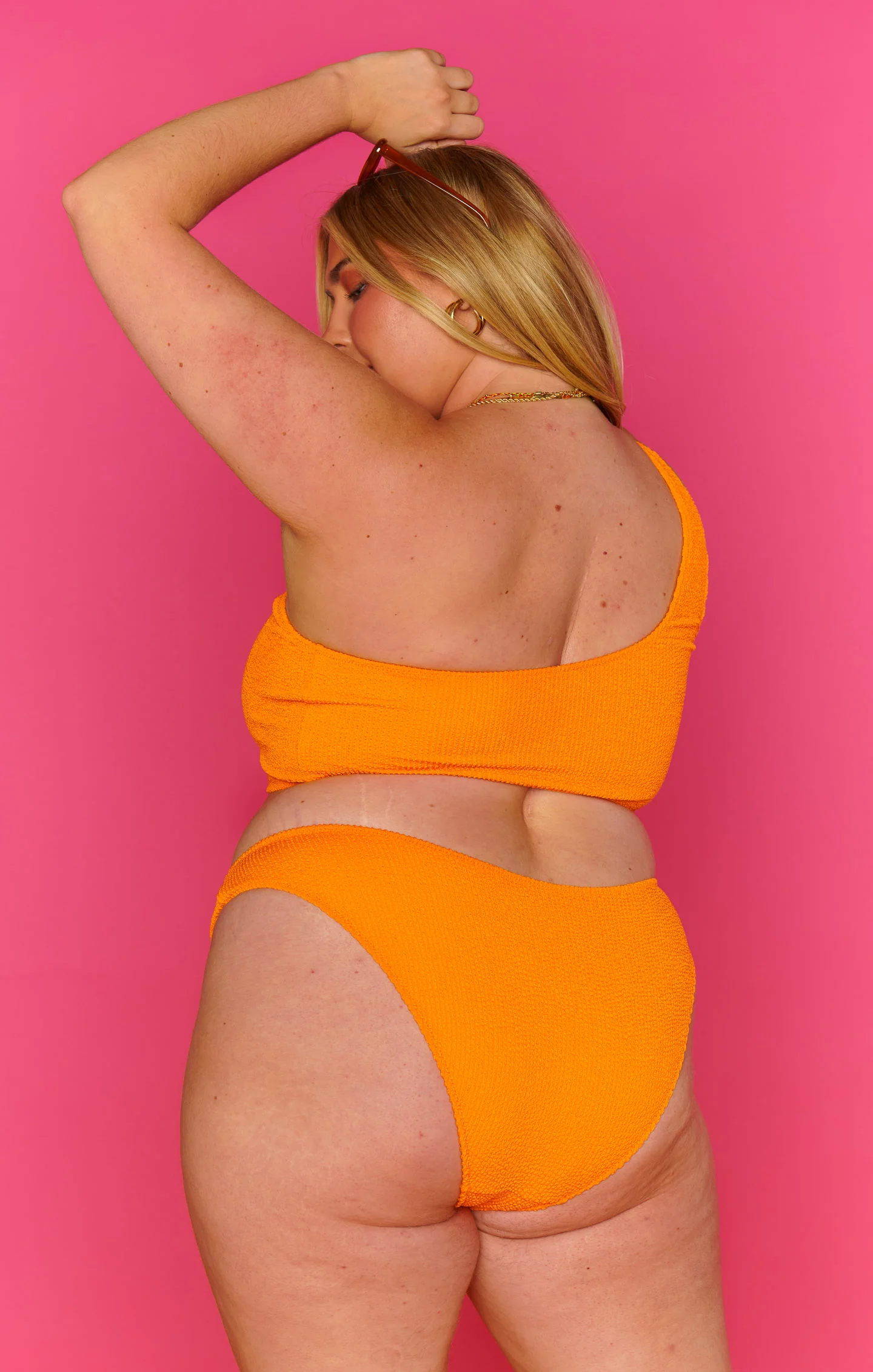 Silvana Bottom ~ Bright Orange Scrunch - Image 10