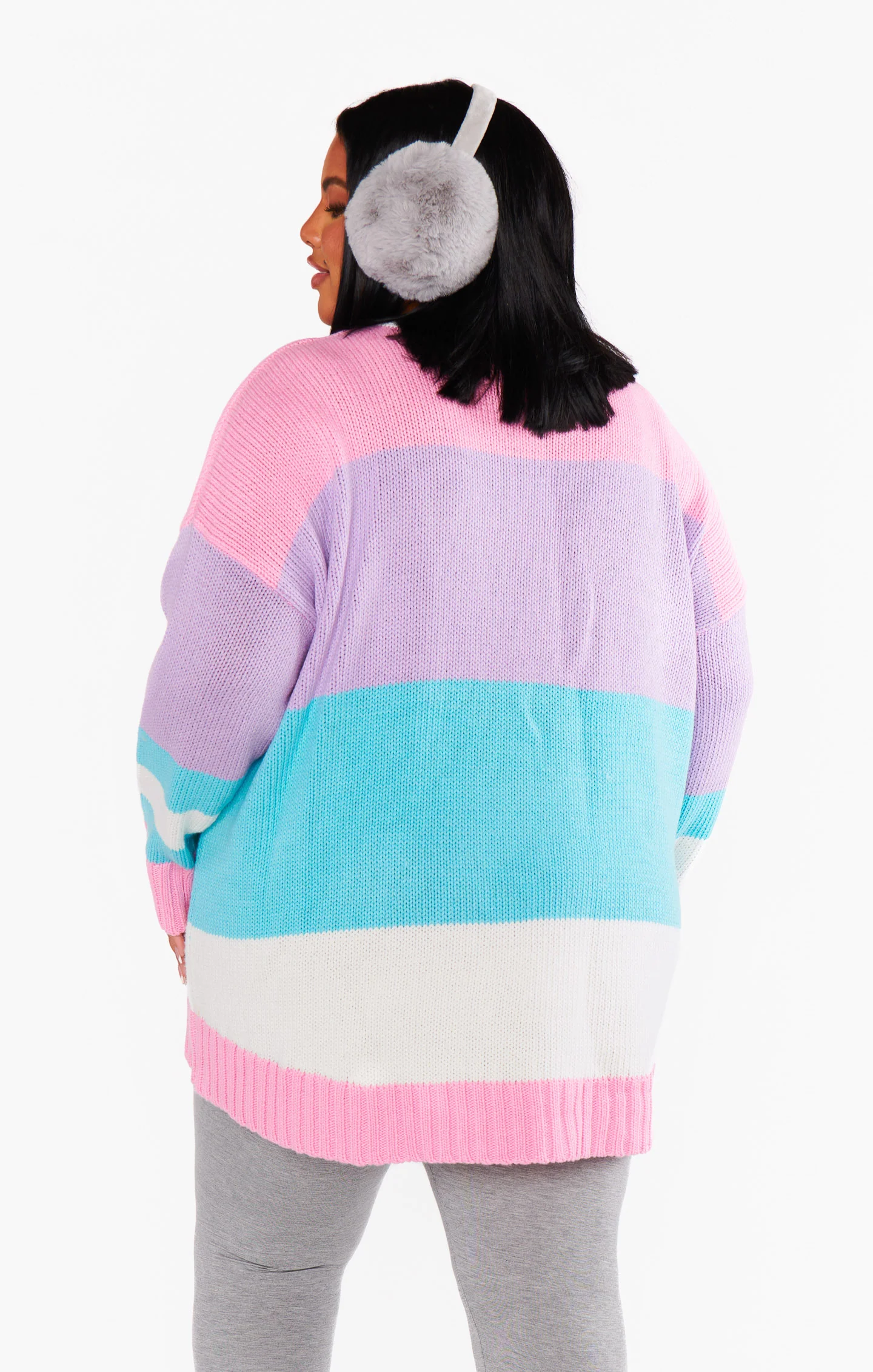 Ski in Sweater ~ Pastel Multi Knit - Image 10