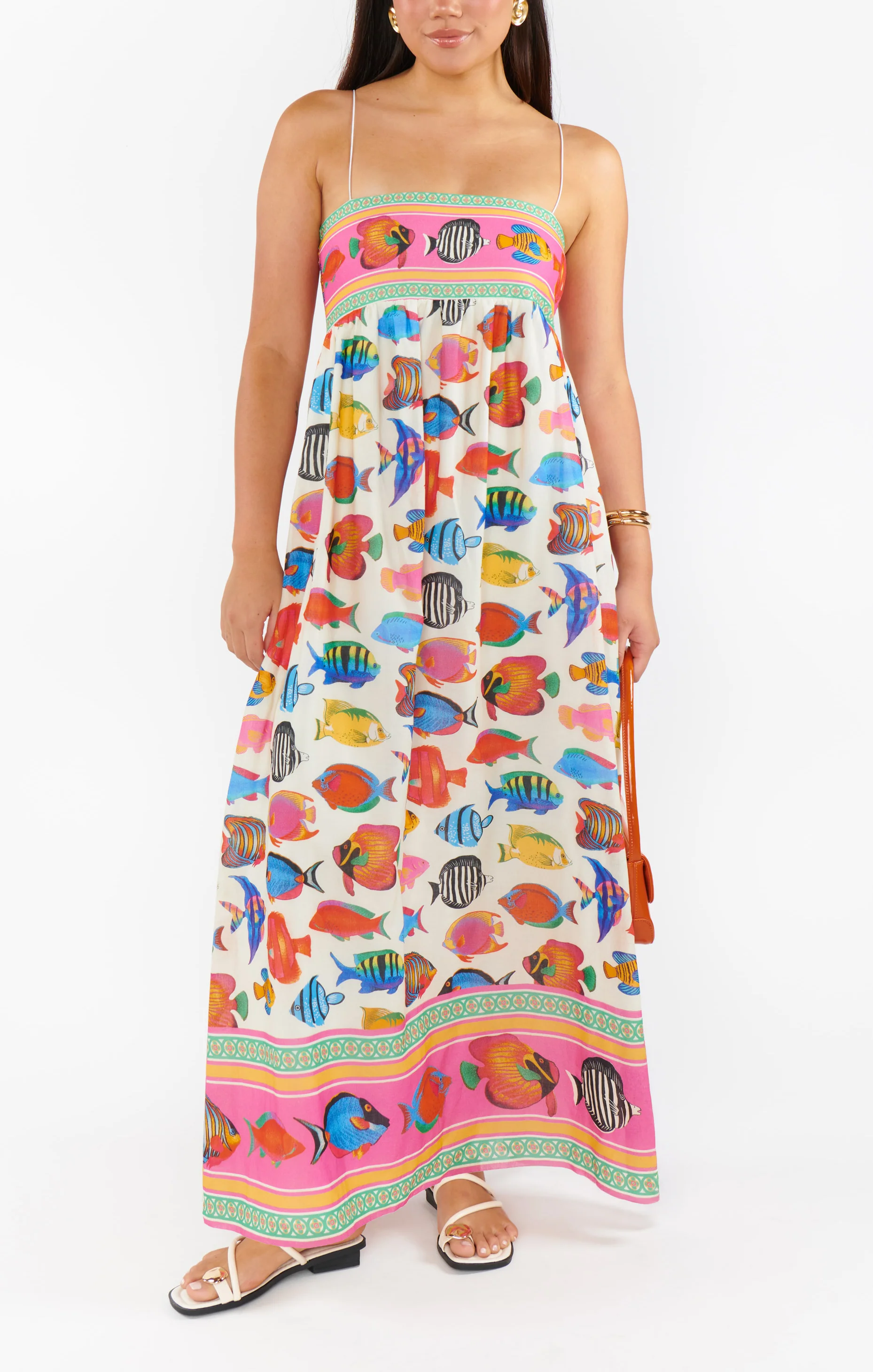 Skylar Maxi Dress ~ Rainbow Reef - Image 8