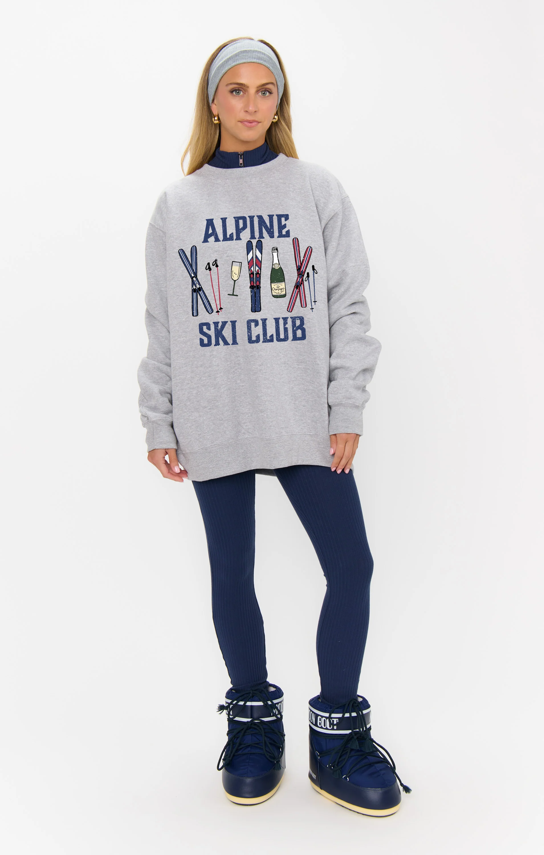 Stanley Sweatshirt ~ Alpine Ski Club Graphic - Image 4