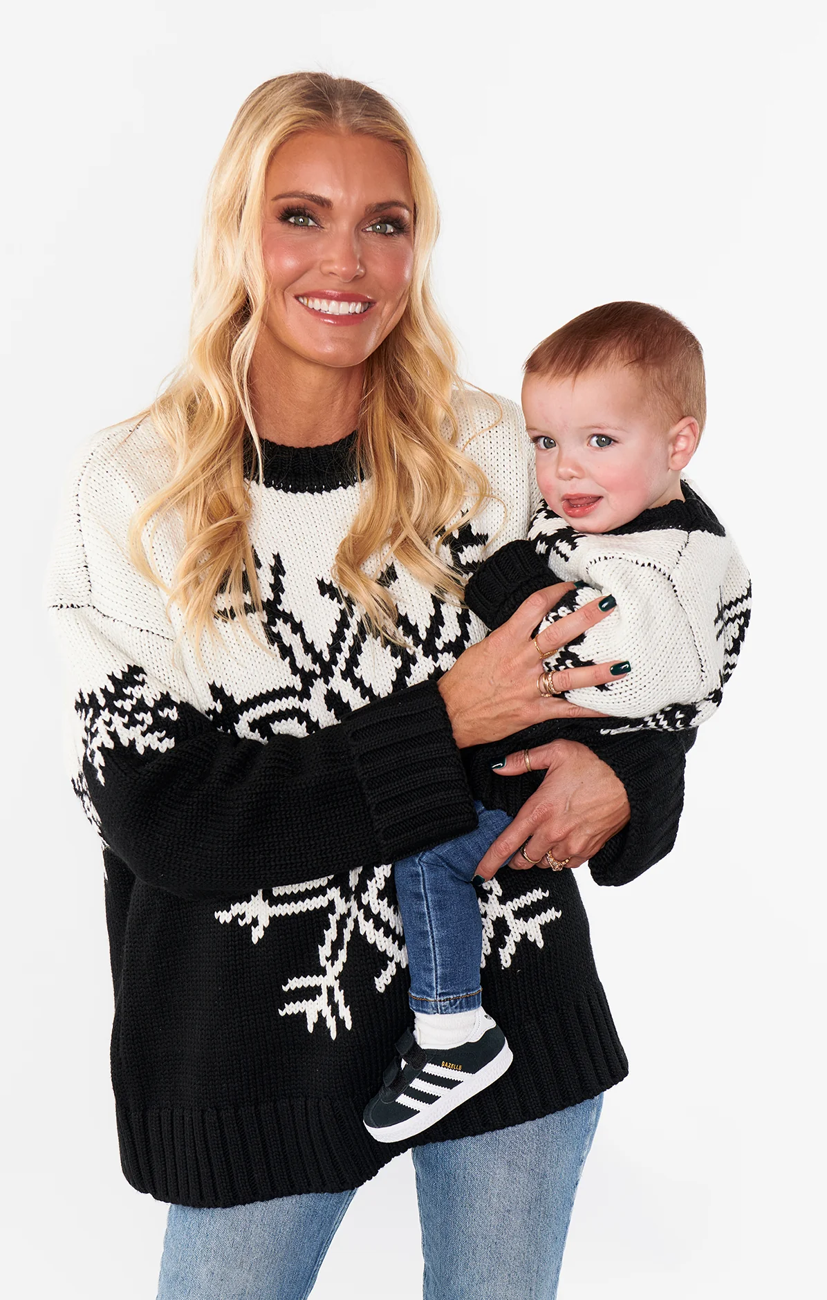 Stowe Sweater ~ Snowflake Knit - Image 9