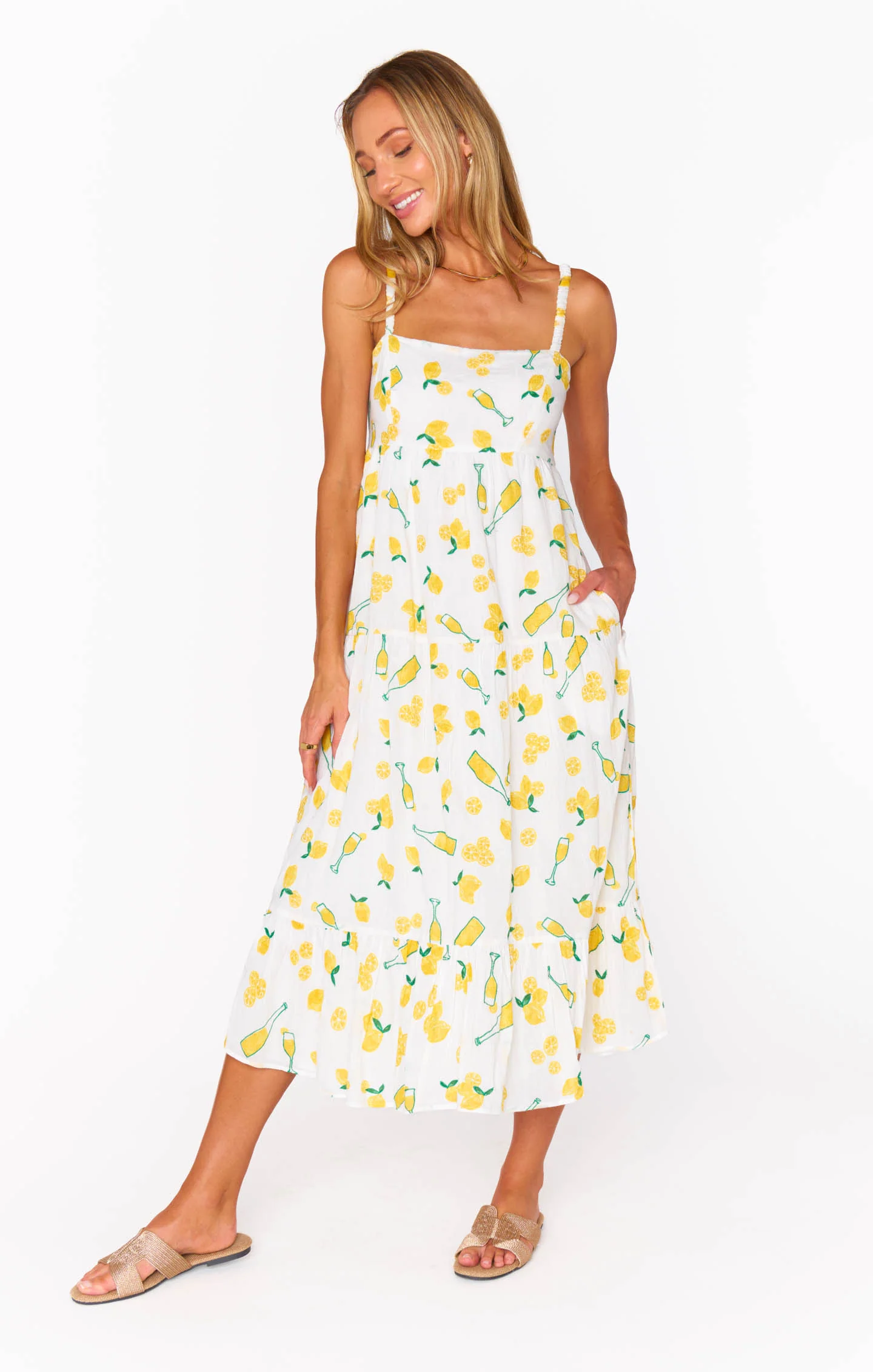 Summer Fling Midi Dress ~ Limoncello Embroidery - Image 18