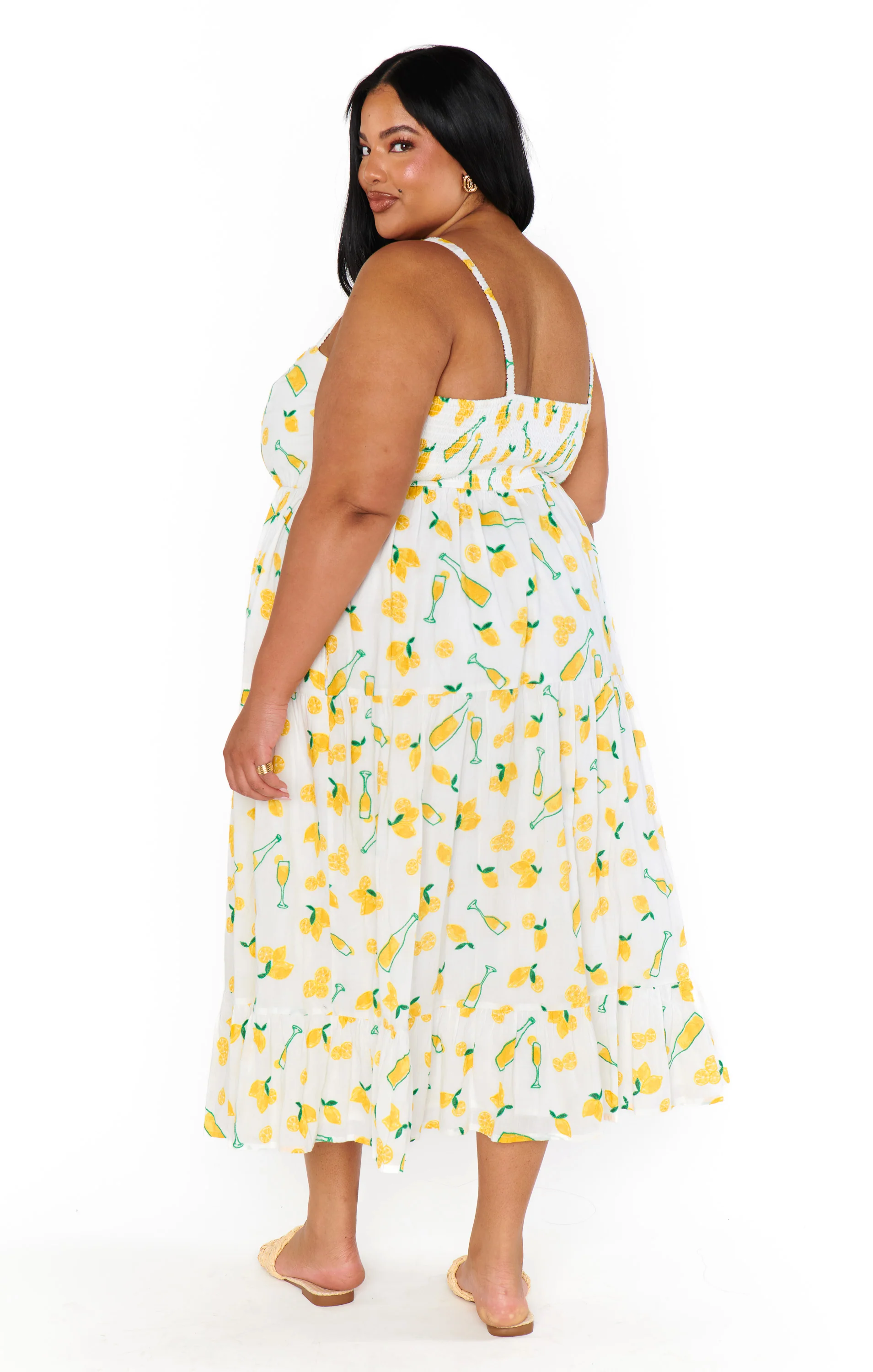 Summer Fling Midi Dress ~ Limoncello Embroidery - Image 6