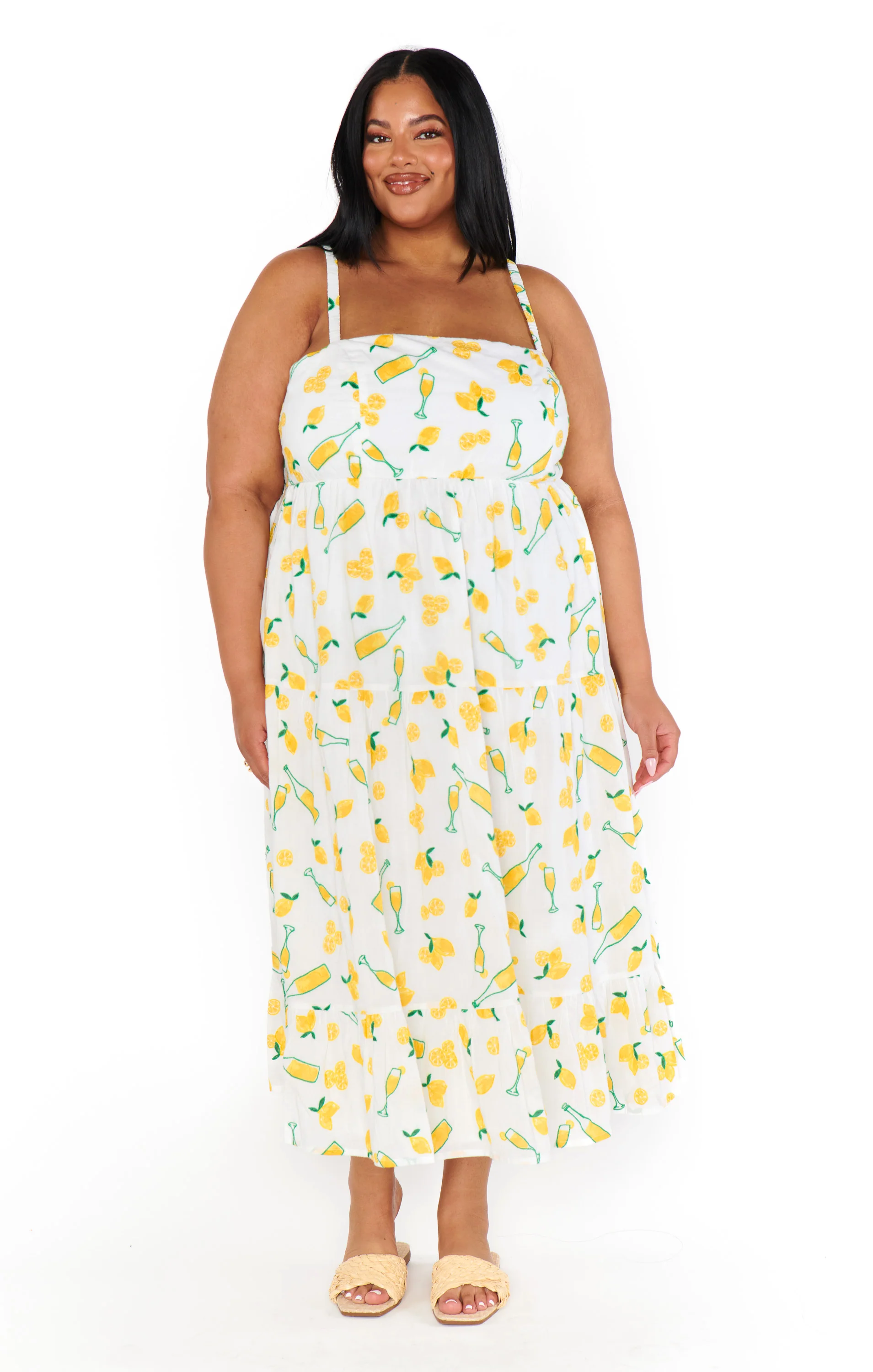 Summer Fling Midi Dress ~ Limoncello Embroidery - Image 8