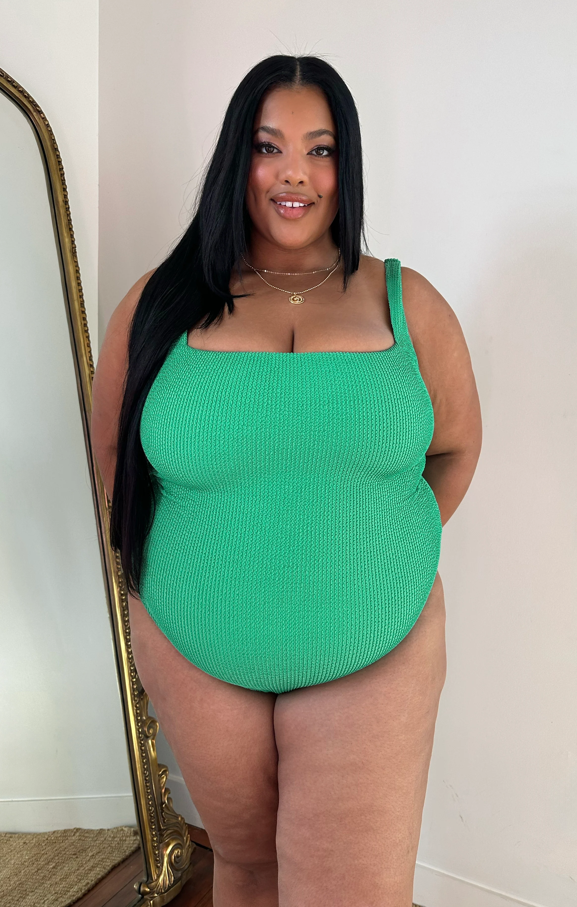 The Scrunch One Piece ~ Sea Green Scrunch - Image 8