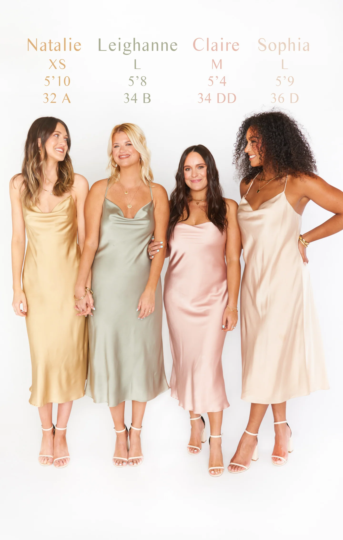 Verona Cowl Dress ~ Moss Green Luxe Satin - Image 5